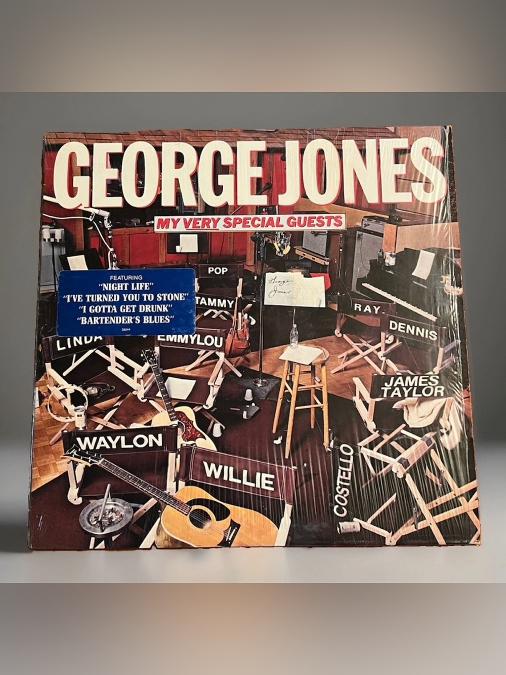 George Jones, LP, VG+, My Very Special Guests, JE-35544 Pre-Owned